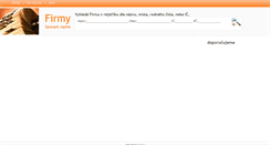 Desktop Screenshot of firmy.seznam.name