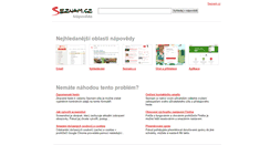 Desktop Screenshot of napoveda.seznam.cz